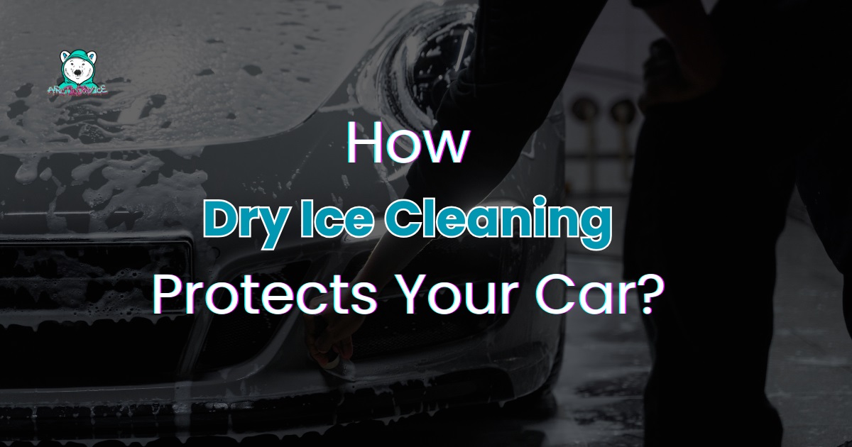 Dry ice cleaning
